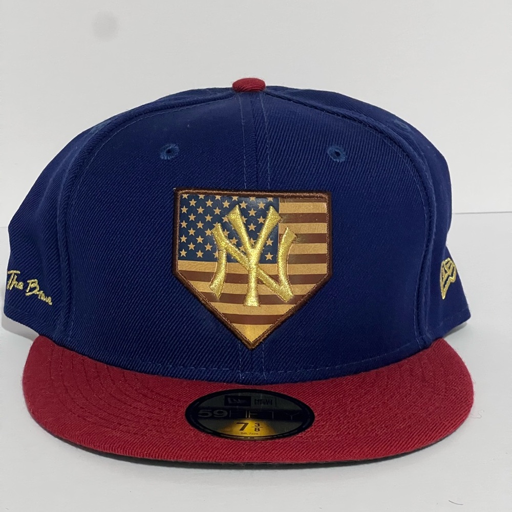 New York Yankees Home Of The Brave Fitted Hat